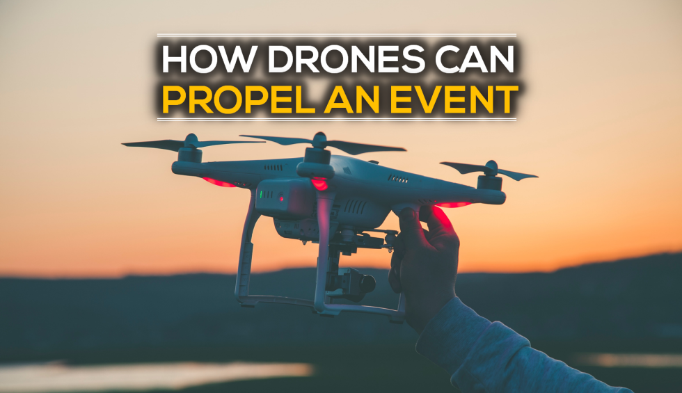 How Drones can Propel an Event | Shobiz Blog